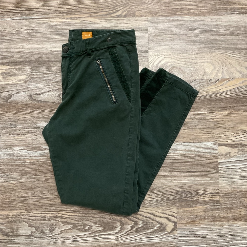 Pilcro and the Letterpress Green Skinny Equestrian Jodhpurs Riding Pants 6